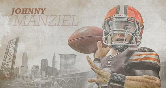 God, please make the Browns select Johnny Football and deliver us from awful quarterback play. Amen. Artwork by Ryan Cirignano