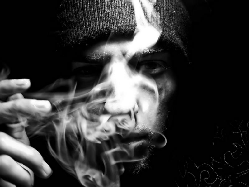 smoking man