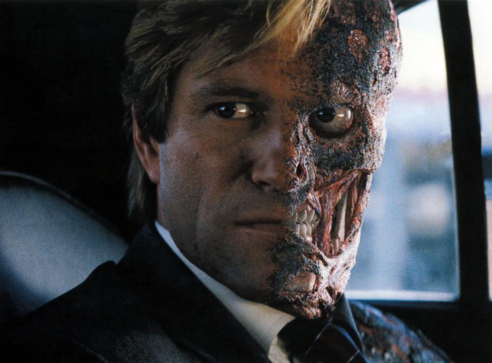 Harvey Two-Face Dent in The Dark Knight