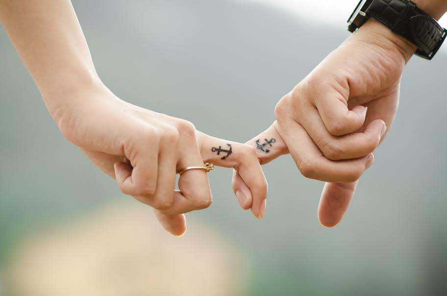 interlocked fingers - rebuilding trust in relationship